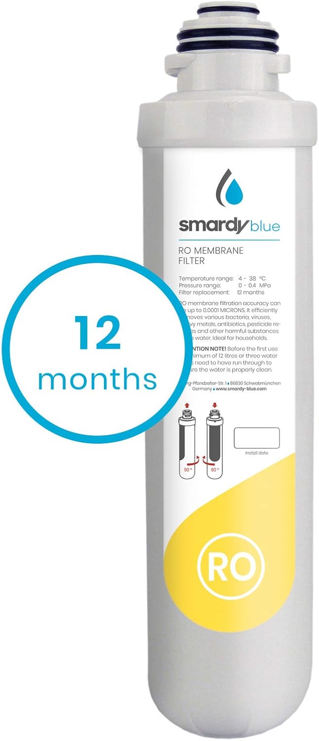 smardy blue 3in1 Ersatzfilter Set für Osmoseanlage zagora - Wechselintervall alle 12 Monate Filterse