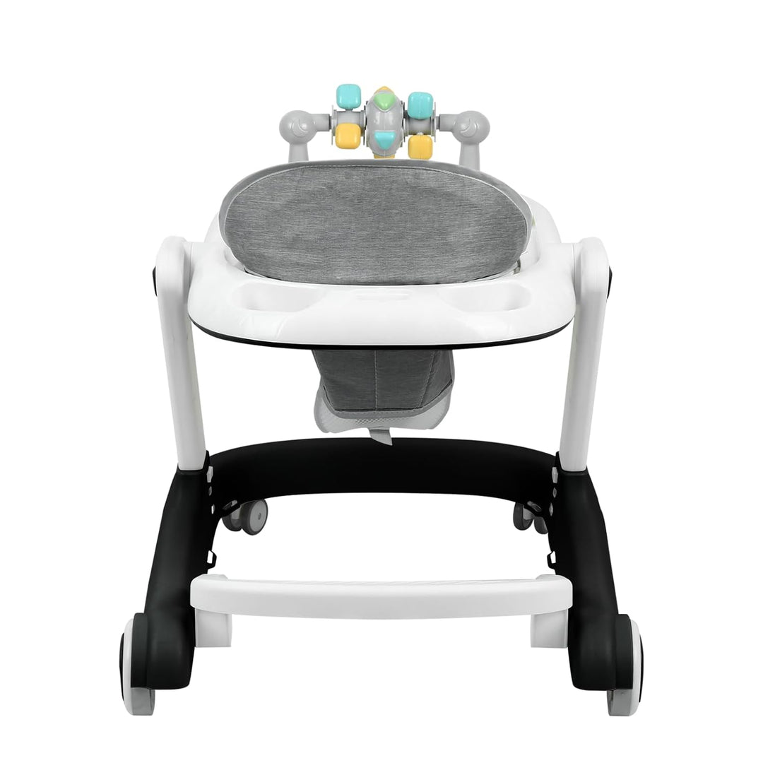 5-in-1 Lauflernhilfe für Babys, mit verstellbaren Höhen, Gehfrei Babywalker ab 6 Monate, bis zu 25 k