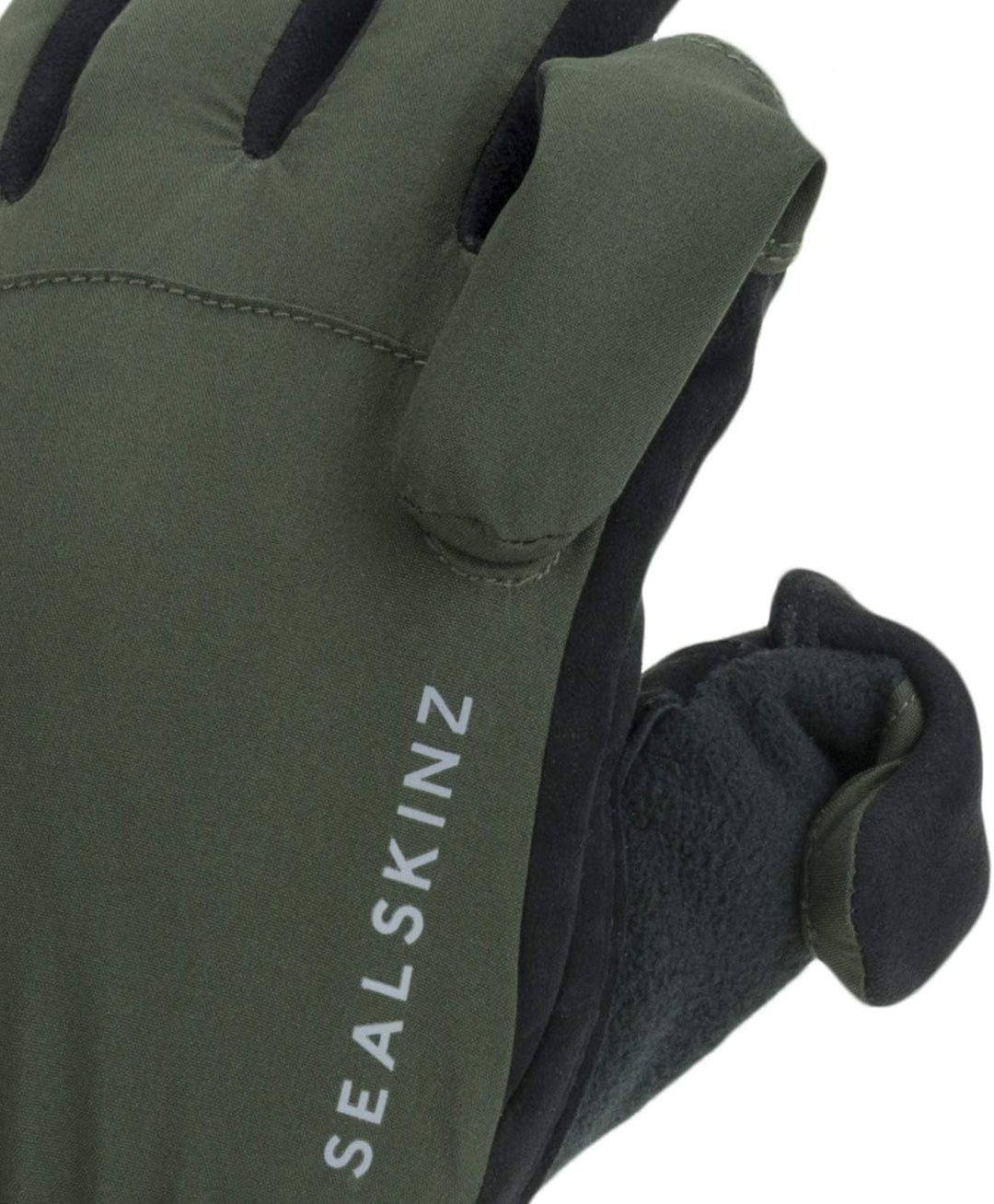 SealSkinz Unisex-Adult Stanford Waterproof All Weather Sporting Glove Liners M Olive Green/Black, M