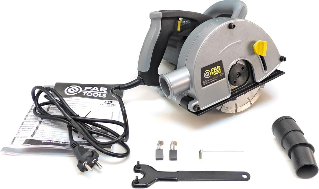 Fartools SC 150B Nutfräse, 1600 W, 150 mm, Bohrung: 22,2 mm