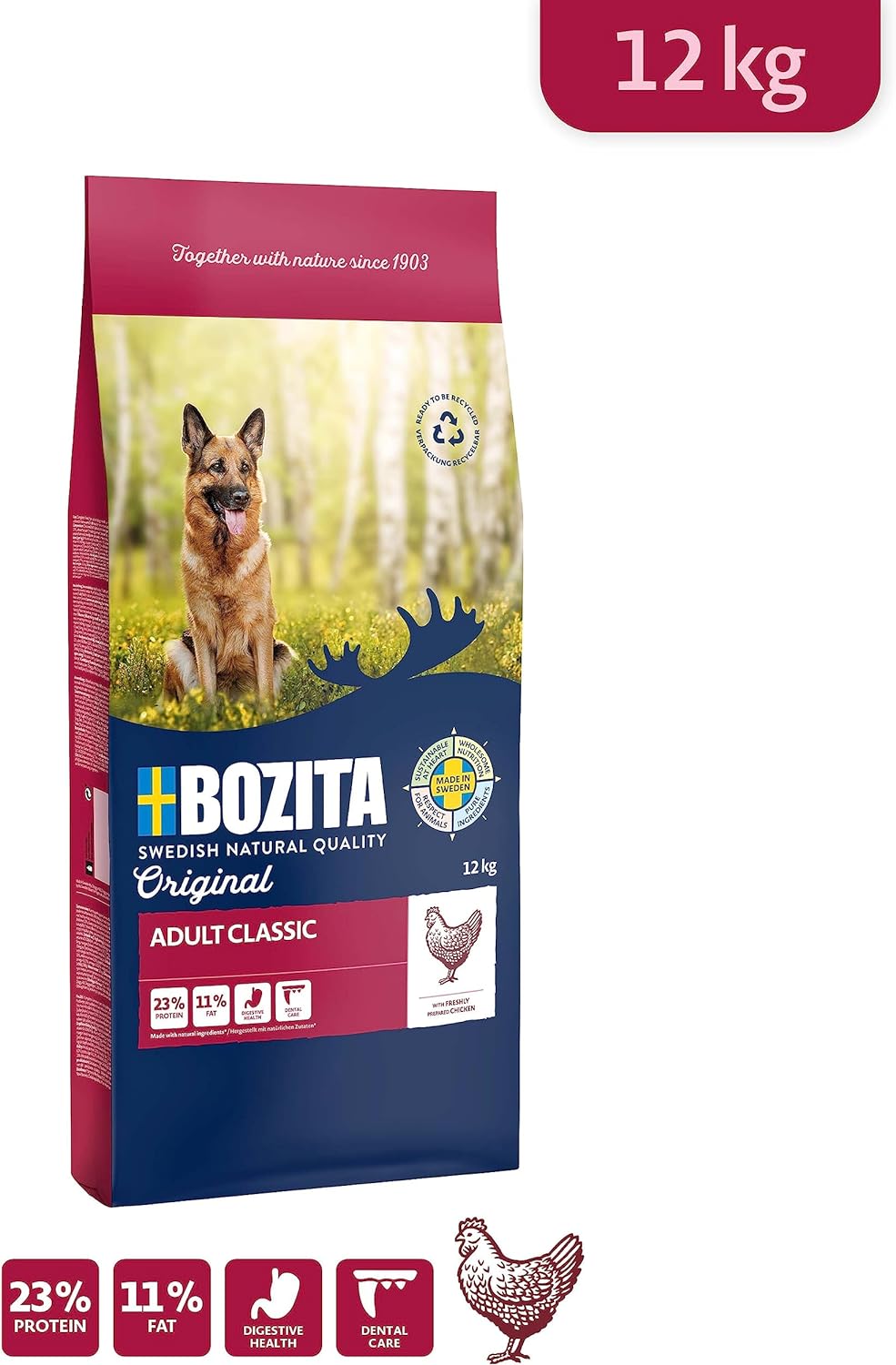 Bozita Dog Original Adult Classic 12kg