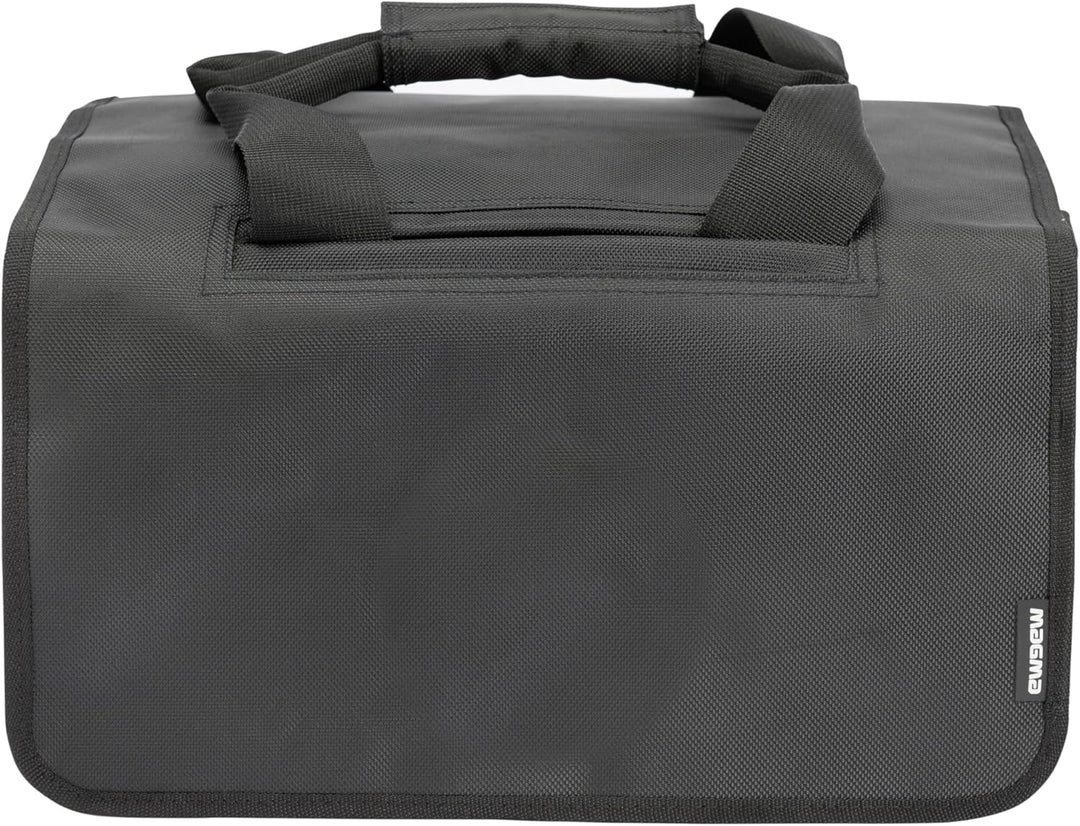 MAGMA 43013 45 Schallplattentasche, schwarz