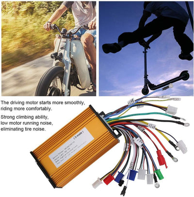Elektrischer Motor Brushless Controller 12 Tube 48V 60V 64V 72V Universal Fahrrad Speed Motor Contro