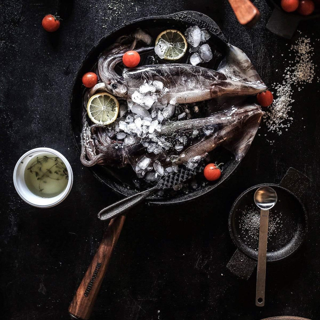 SKEPPSHULT Servierpfanne, Cast Iron, 28 cm Durchmesser