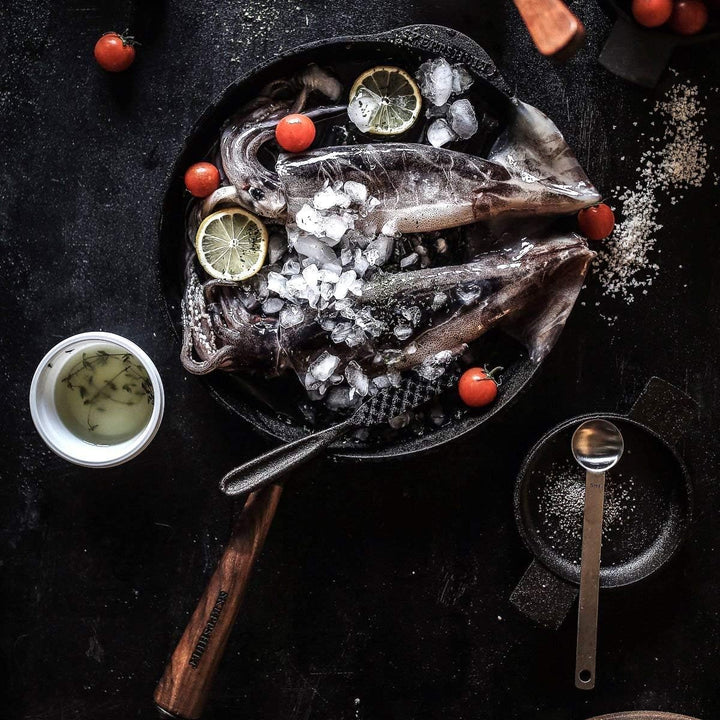SKEPPSHULT Servierpfanne, Cast Iron, 28 cm Durchmesser