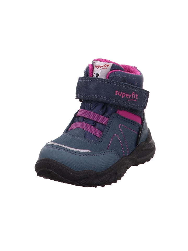 Superfit GLACIER Stiefel Gore-Tex 1-009226 Mädchen 20 EU Blau Rosa 8030, 20 EU Blau Rosa 8030