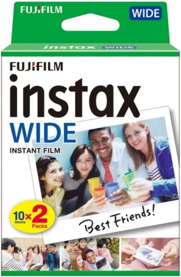 Fujifilm Instax Wide Film 20er 108X86 Mm Weiss