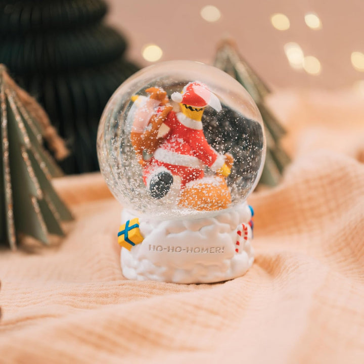Grupo Erik Schneekugel Die Simpsons Schneekugel Weihnachten Weihnachtsdeko Dekoartikel 8 x 10 x 8 cm