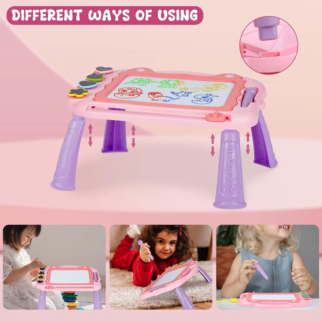 Sarsumir Magnetische Maltafel Zaubertafeln für Kinder, Zaubertafel Maltafel Magnettafel Reisegrösse,