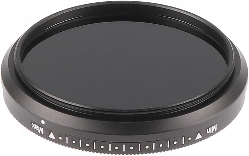 FOTGA Einstellbare Fader ND Lens Filter Neutrale Dichte Neutral Density ND2 zu ND400 Graufilter (52m