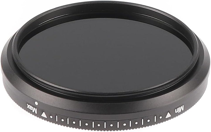 FOTGA Einstellbare Fader ND Lens Filter Neutrale Dichte Neutral Density ND2 zu ND400 Graufilter (52m