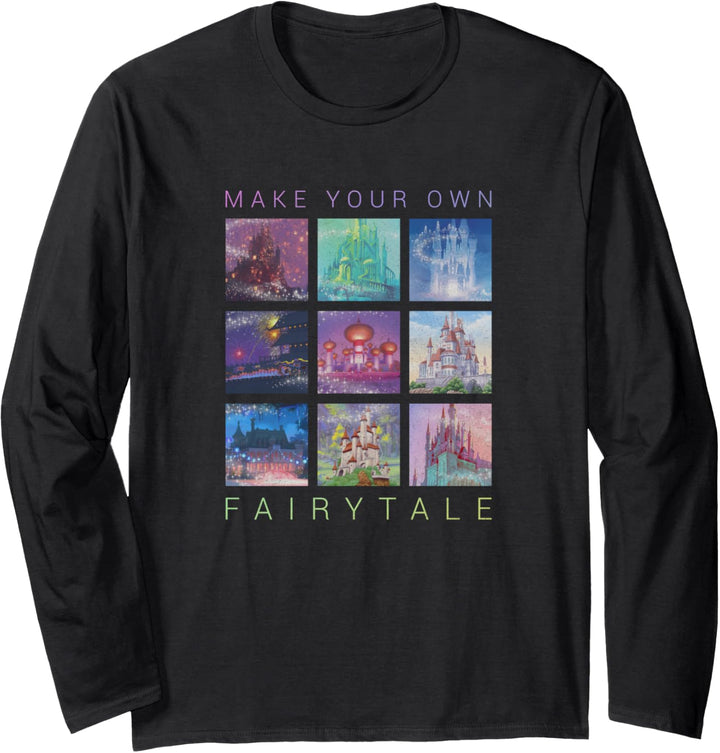 Disney Princess Castles Make Your Own Fairytale Langarmshirt