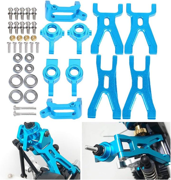 VGEBY Schwenkarm vorne / hinten, Ersatz-Set aus Metall für Auto RC 1/18 Zubehör für Aufhängung WLtoy
