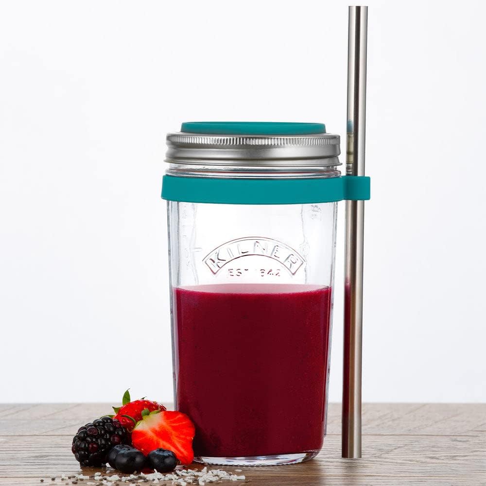 Kilner 0025.036 | Smoothie Herstellungsset, 500 ml