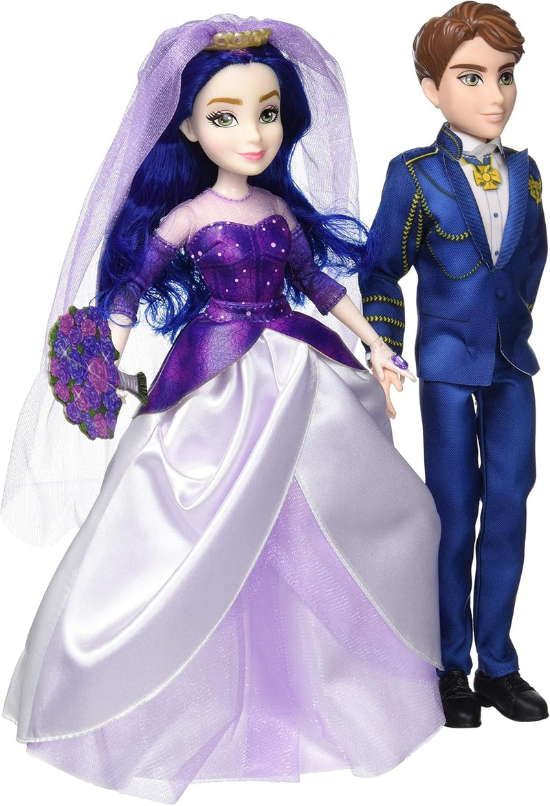 Disney Descendants The Royal Wedding Mal and Ben Dolls