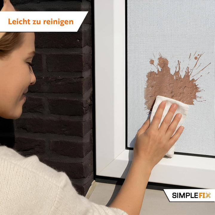 Sonnenschutz Fenster 90x100 cm, Sonnenschirm Innen, Dachfenster Verdunkelung ohne Bohren, Sonnenschu