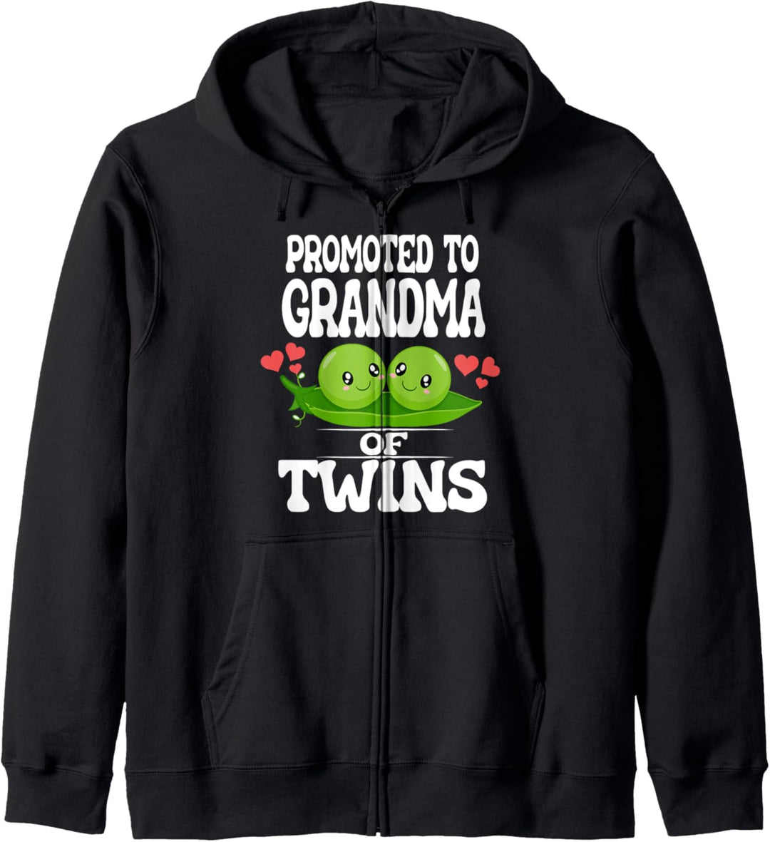 Promoted To Grandma Of Twins Kapuzenjacke