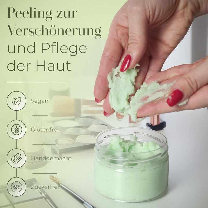Peeling Salzpeeling für Gesicht und Körper, Sauna Salzpeeling, für eine sanfte und geschmeidige Haut