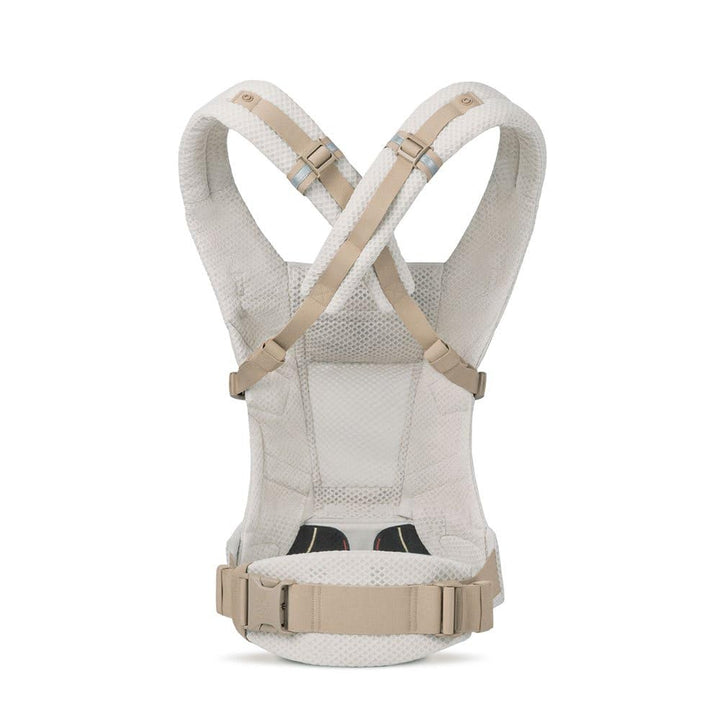 Ergobaby Adapt Babytrage für Neugeborene ab Geburt, 3-Positionen SoftFlex Mesh Ergonomische Babybauc