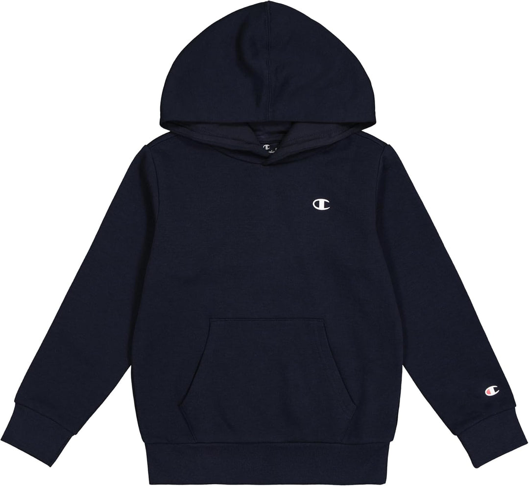 Champion Jungen Legacy Basics B-Ultralight Powerblend Fleece Kapuzenpullover 3-4 Jahre Marineblau, 3