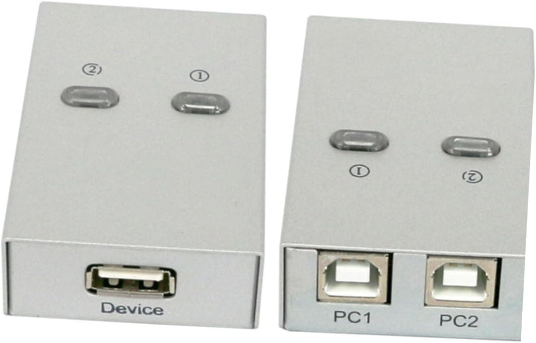 Tofficu USB Printer Sharer und Scanner Selector Automatischer Port USB Sharing ohne Kabel Langlebige