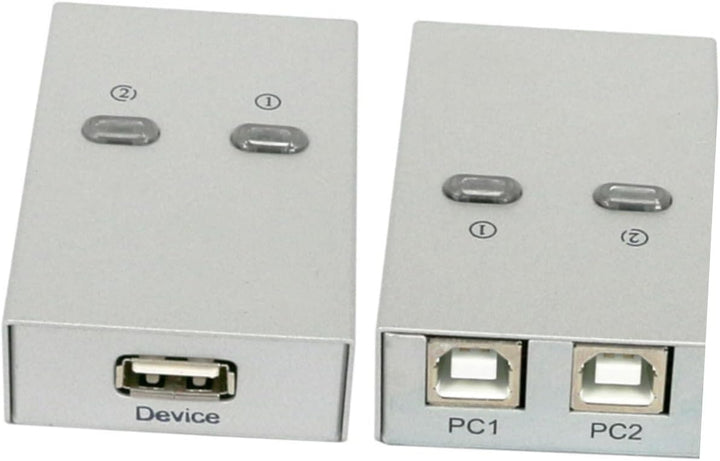Tofficu USB Printer Sharer und Scanner Selector Automatischer Port USB Sharing ohne Kabel Langlebige
