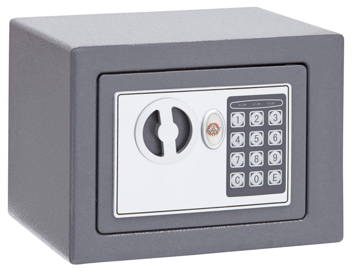 Domus HE/0 Tragbarer elektronischer Tresor, Dunkelgrau