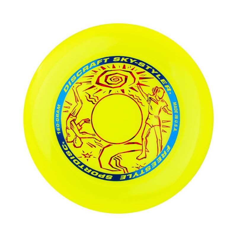 Discraft 802020-106 - Sky Pro Sport Disc, 125 g, Fluorescent Yellow