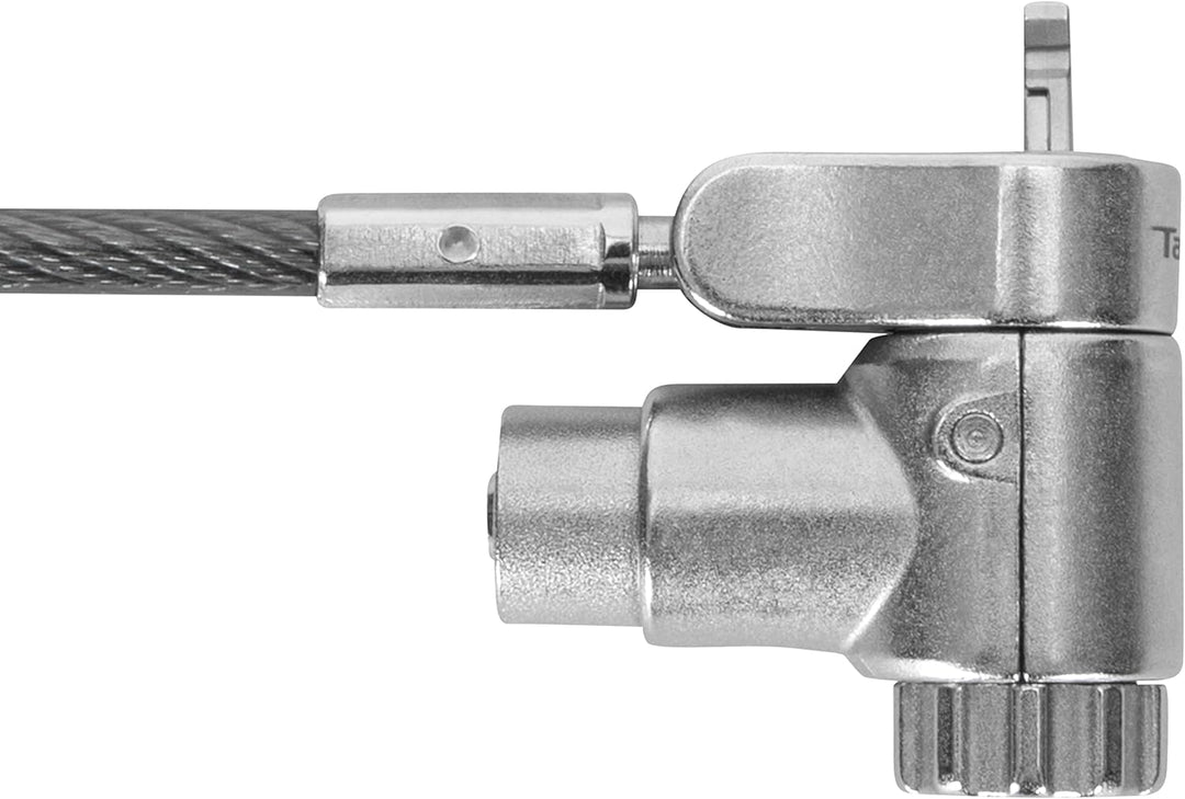 Targus ASP95GL DEFCON Ultimate Universal-Kabelschloss mit Schlüssel und anpassbarem Schlosskopf