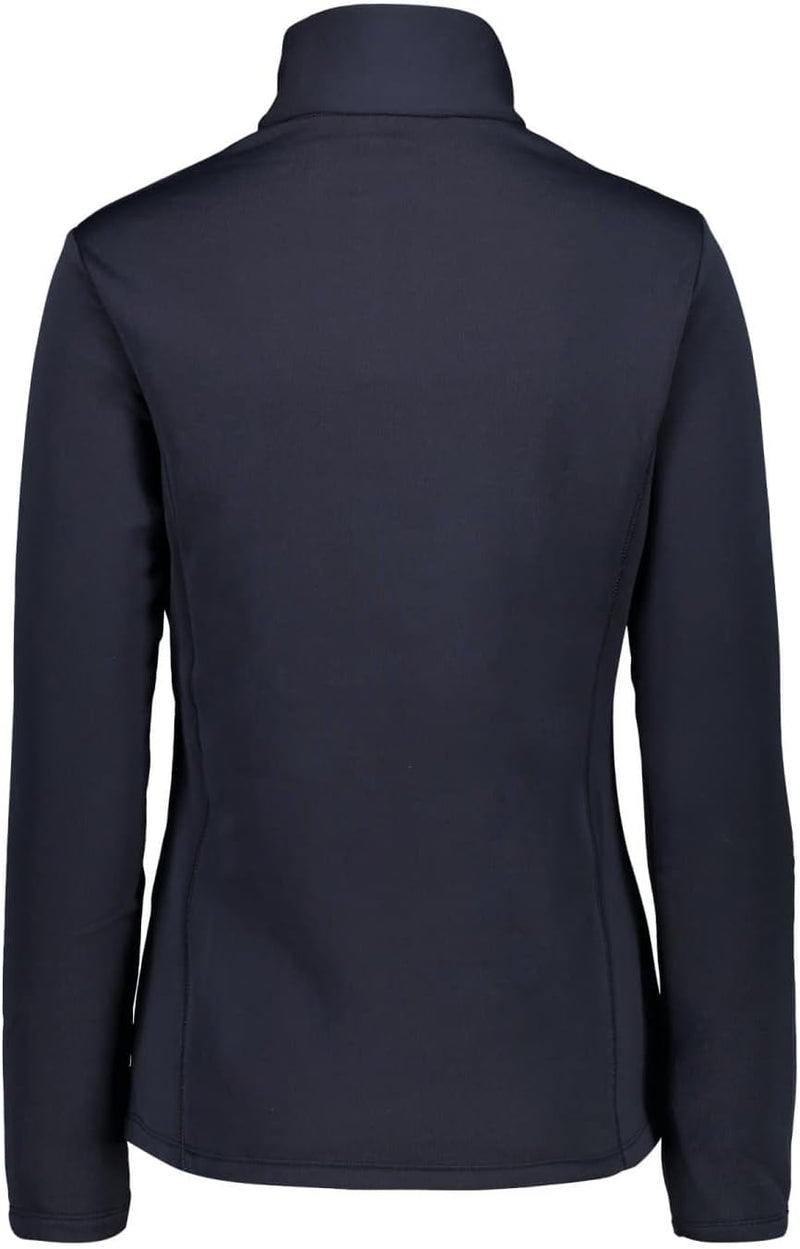 CMP Damen Fleece und Funktionsshirt Fleeceshirt 40 Schwarz Blau, 40 Schwarz Blau