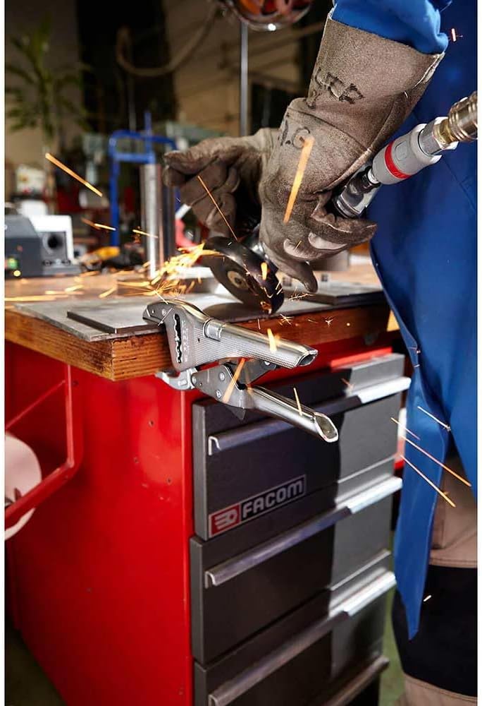 Facom FCM500A Gripzange mit kurzen Backen 230 mm, 230 mm