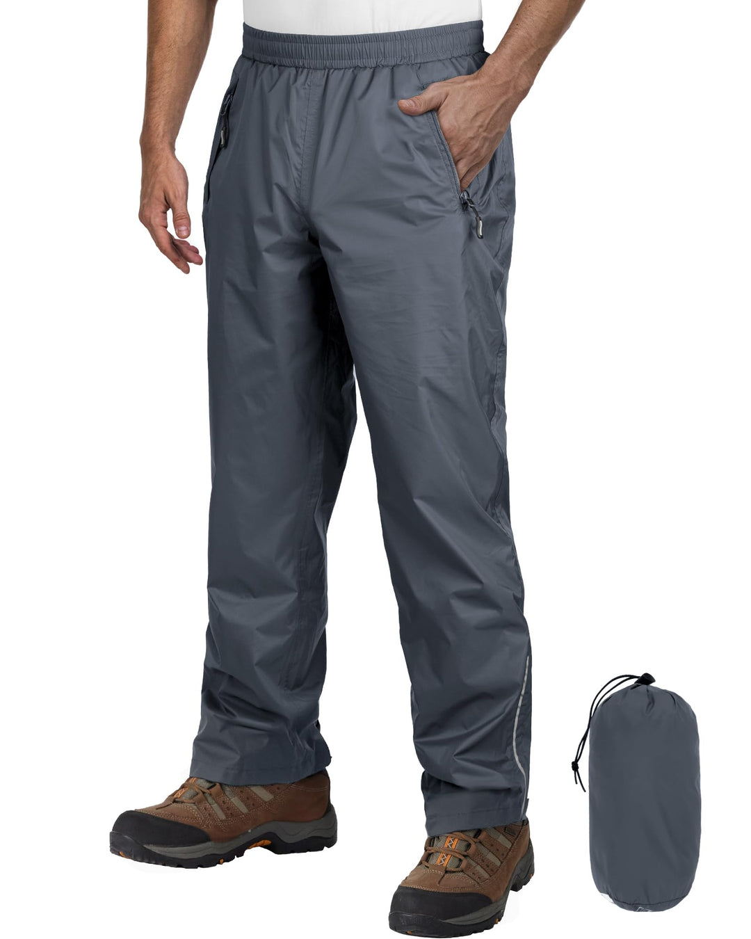 Outdoor Ventures Herren Regenhose Fahrrad Wasserdicht Atmungsaktiv Überziehhose Winddicht Outdoorhos