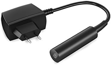Laserfuchs Linienlaser rot, 650nm, 60°, 5V DC, Ø12x45 mm, Fokus 1m, Laserklasse 1, inkl. Netzteil -