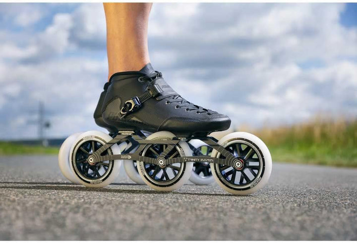 Powerslide Speedskate Puls 125, für Marathon, für Damen und Herren 39EU EU, 39EU EU