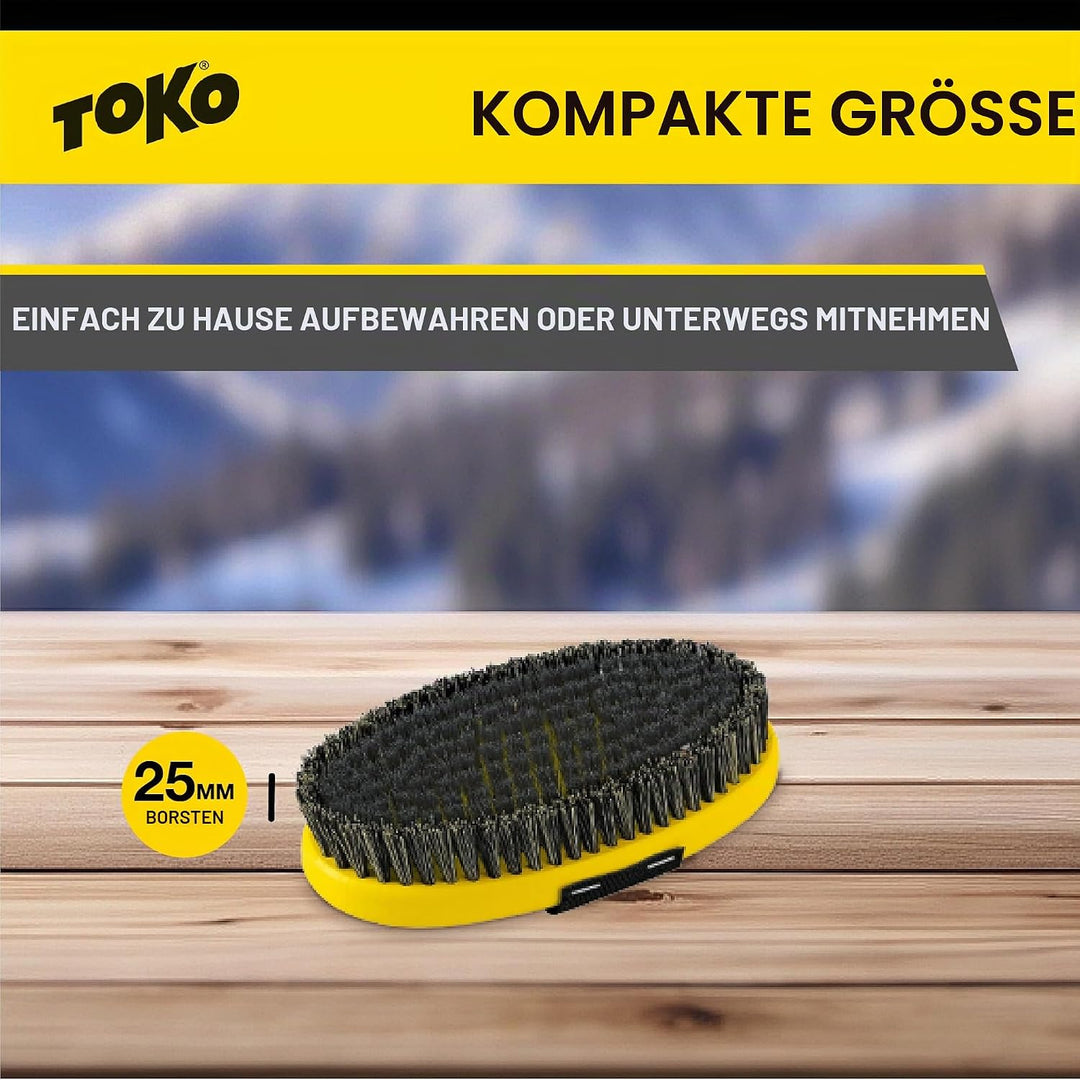 TOKO Stahl-Basisbürste, oval