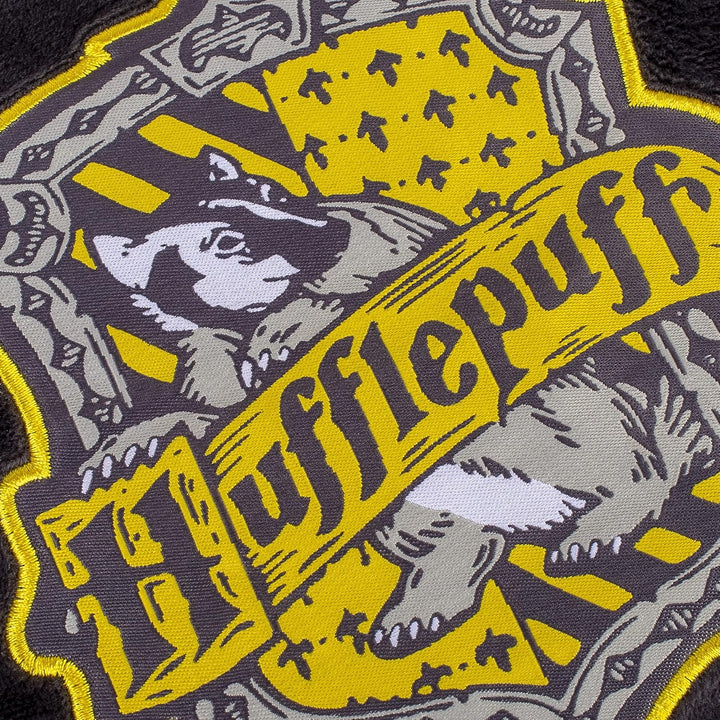 Merchoid Harry Potter: Hufflepuff-Weihnachtsstrumpf – grosses Hogwarts Haus Weihnachtsstrumpf-Dekora