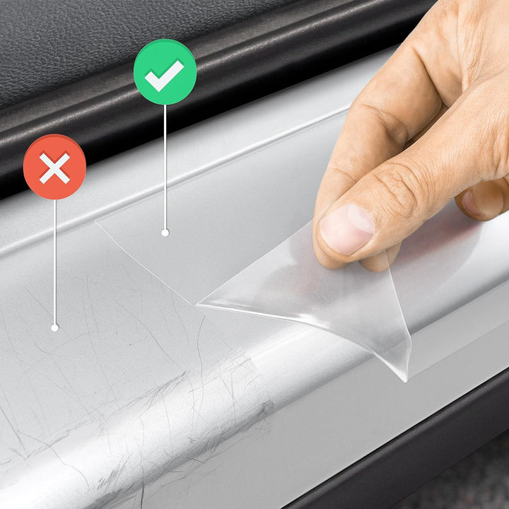 Luxshield Auto Einstiegsleisten Schutz für BMW 3er Touring 6 (VI) F31 I 2012-2019 - Schutzfolie Auto