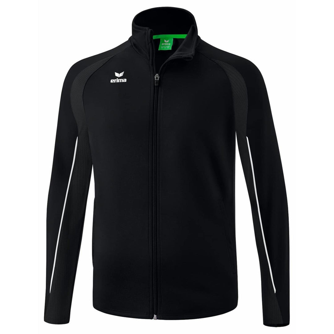 Erima Unisex Liga Star Polyester Trainingsjacke XL Schwarz/Weiss, XL Schwarz/Weiss
