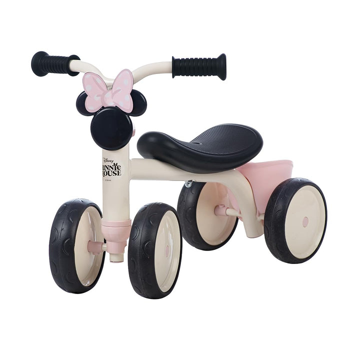 Smoby - Minnie Rookie Rutscher für Kinder - Metallrahmen, leise Räder, Stauraum & Transportgriff - F