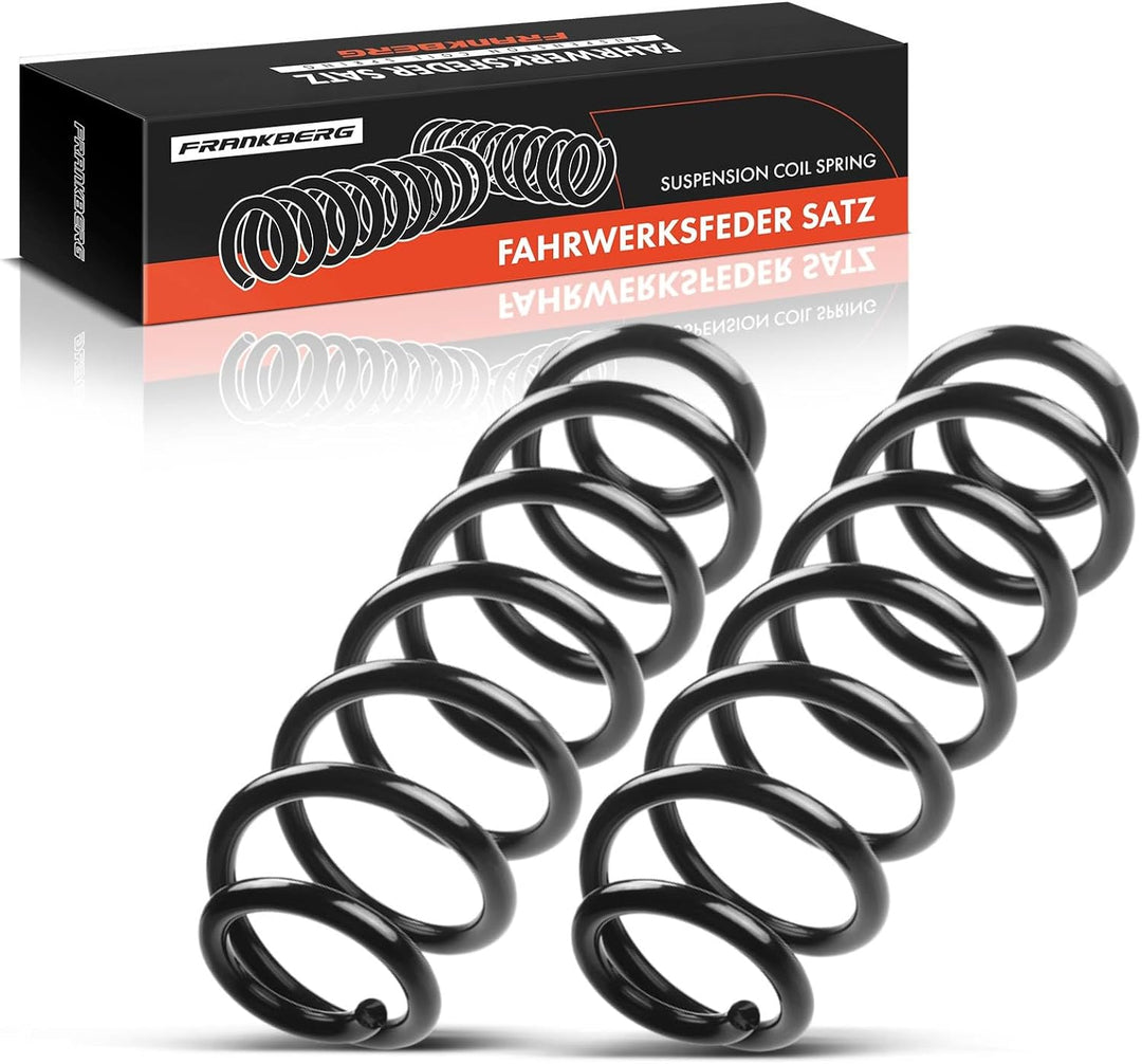 2x Federn Fahrwerksfeder Hinten Kompatibel mit Octavia II Combi 2.0L 2005-2013 Superb II 1.6L 1.9L 2