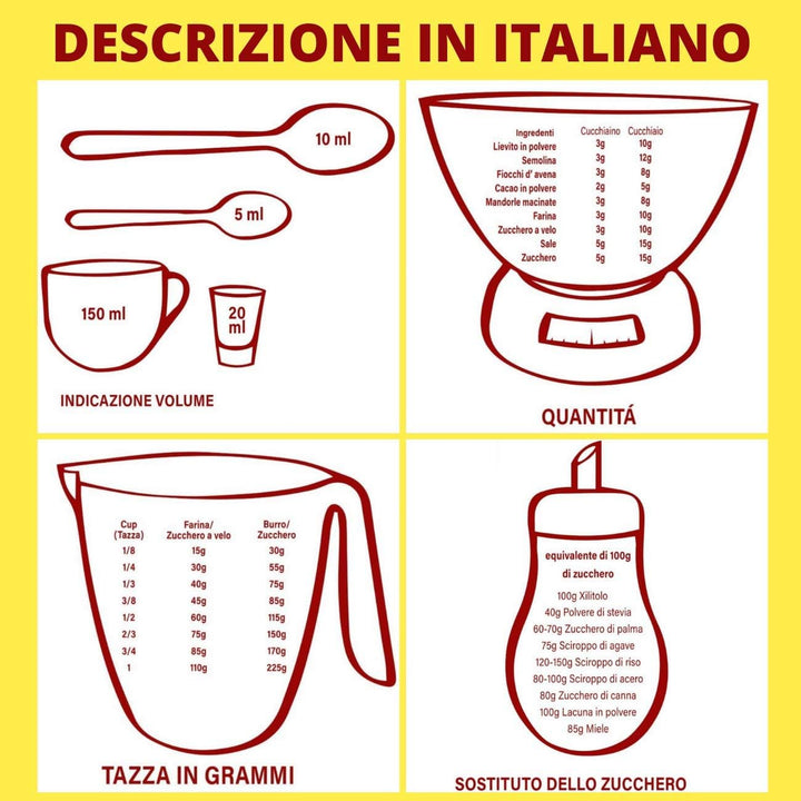 soleilx Backmatte für Kneten, 80 x 60 cm, italienisches Design, Masse aus CM, wiederverwendbar, anti