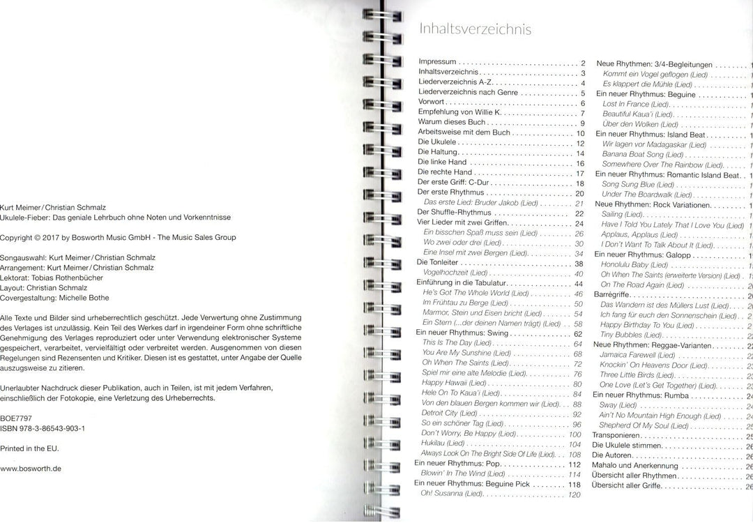 Kurt Meimer: Ukulele-Fieber - geniale Lehrbuch ohne Noten und Vorkenntnisse - Ukuleleschule mit CD,
