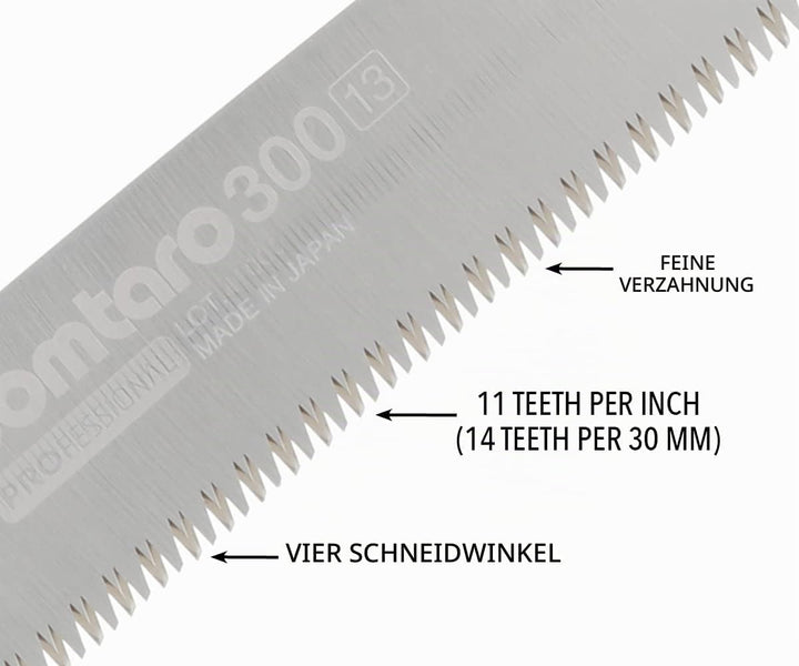 Silky Nur Ersatzklinge GOMTARO 300 mm feine Zähne (105–30)