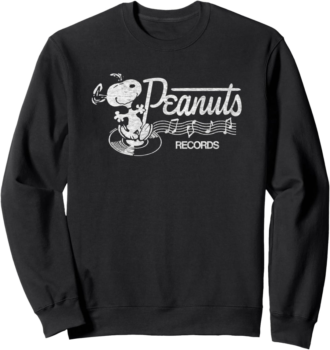 Peanuts - Records Dancing Snoopy Sweatshirt