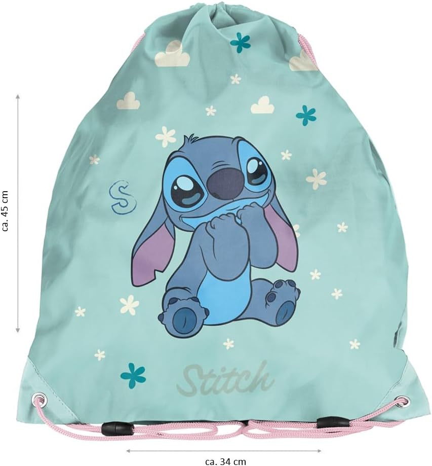 Mädchen Rucksack Set 4tlg. mit Turnbeutel, Brotdose und Trinkflasche für den Kindergarten - Kinder R