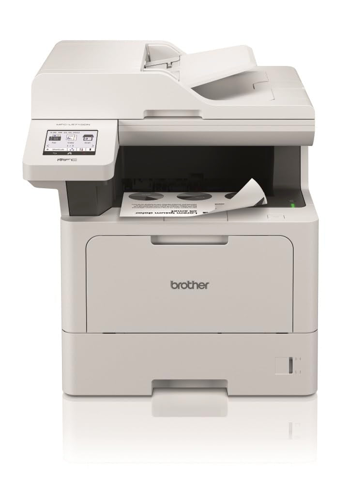 Brother MFC-L5710DN 4-in-1 Mulifunktionsdrucker schwarz weiss (A4, 48 Seiten/Min., 1.200x1.200 DPI,
