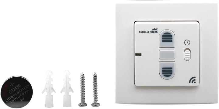 Schellenberg 20031 Smart-Home Funk Zeitschaltuhr Steuerung für Rolläden, Licht, Steckdosen und Marki