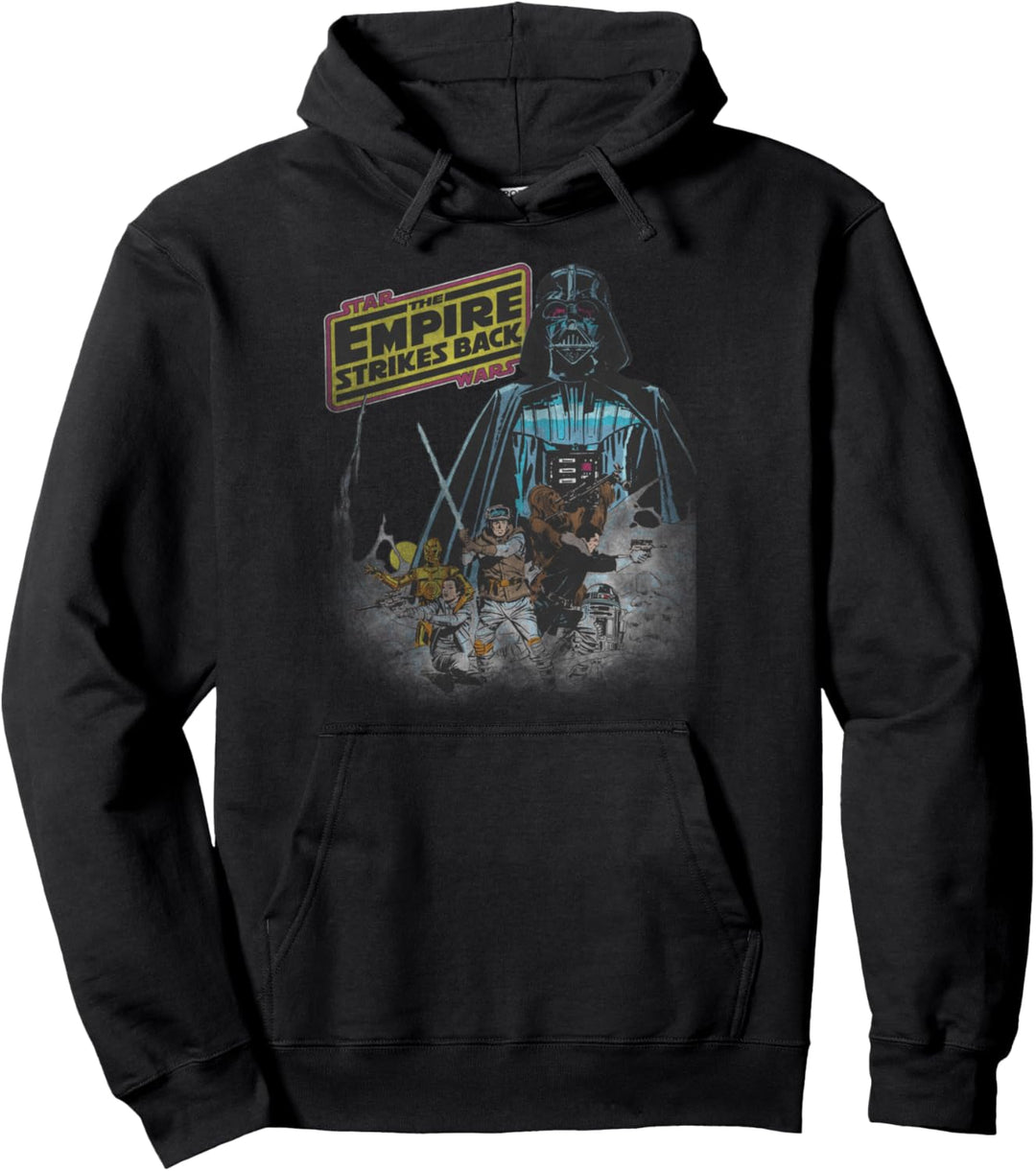 Star Wars Classic Empire Strikes Back Retro Comic Pullover Hoodie