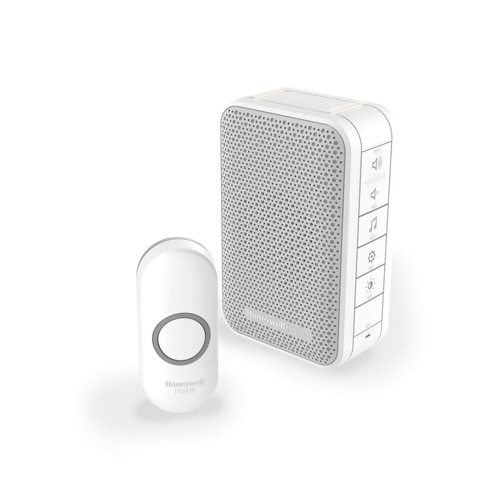 Honeywell Home DC313N Honeywell 3er Serie Türklingel 150m LED weiss Tragbar - Weiss - LED, Tragbar -