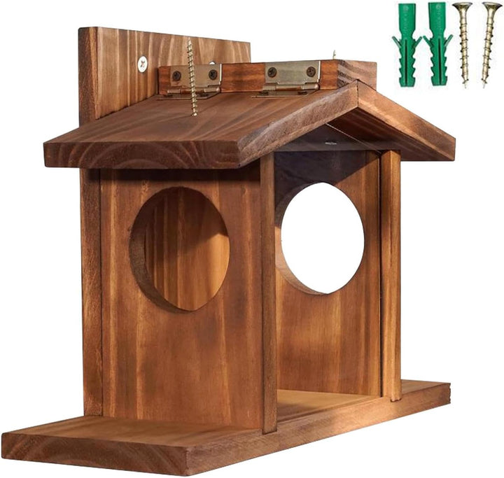 Eichhörnchenhaus,Nistkasten aus Holz,Squirrel Nesting House - für Vögel Chipmunk Garten Wiese